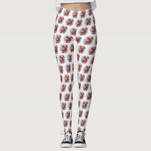 Eekhoorn en Eikel Broek Leggings