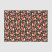 Eekhoorn en herfst leder Patroon Tissuepapier (Voorkant)