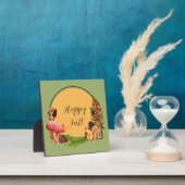 Eekhoorn en natuur met aanpasbare tekst fotoplaat (Insitu)