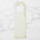 Eekhoorn en pompoenen Rustieke krans Dank u Flessenhanger (Achterkant)