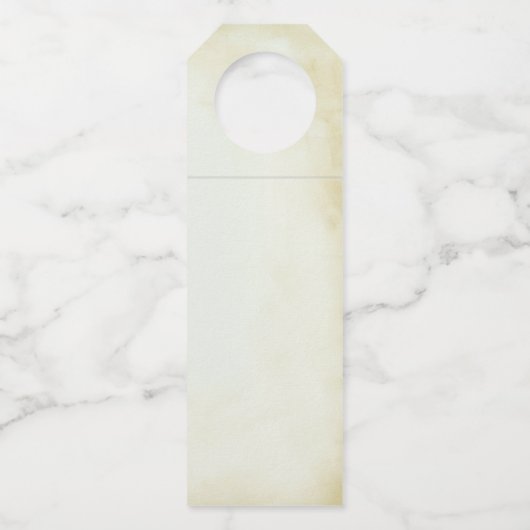 Eekhoorn en pompoenen Rustieke krans Dank u Flessenhanger (Achterkant)