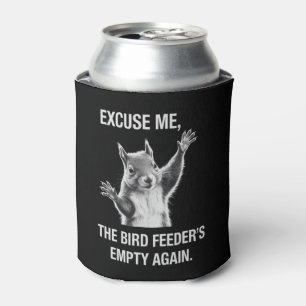Eekhoorn Excuses, Vogelveerbak is weer leeg Blikjeskoeler