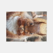 eekhoorn fleece deken (Voorkant (Horizontaal))