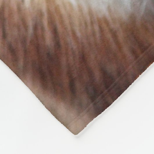 eekhoorn fleece deken (Hoek)