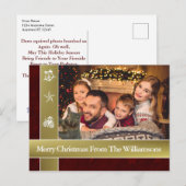 Eekhoorn Foto Bombs Familie Foto Kerstmis Briefkaart (Voorkant / Achterkant)