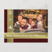 Eekhoorn Foto Bombs Familie Foto Kerstmis Briefkaart (Voorkant)