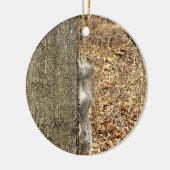 Eekhoorn Foto Ornament  (Links)