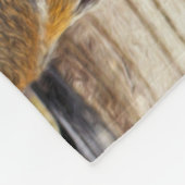 Eekhoorn foto TOEVOEGEN Fleece Deken (Hoek)