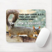 Eekhoorn foto TOEVOEGEN Muismat (Met muis)