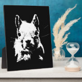 eekhoorn fotoplaat (Zijkant)