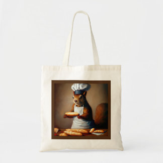 Eekhoorn Franse bakker Tote Bag