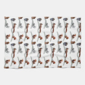 Eekhoorn Frenzy Kitchen Towel Theedoek (Horizontaal)