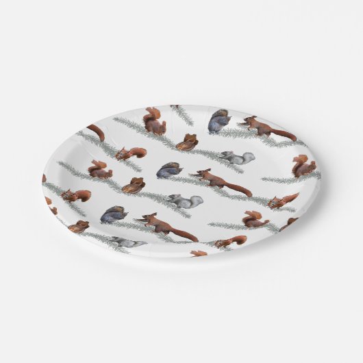 Eekhoorn Frenzy Paper Bord (Gekanteld)