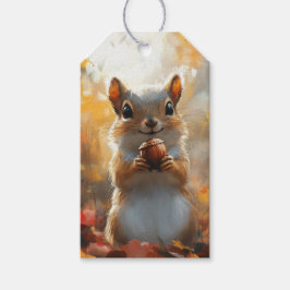 Eekhoorn, gek op jou cadeaulabel