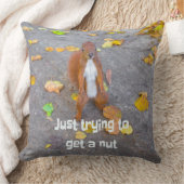 Eekhoorn... gewoon een noot halen kussen (Deken)