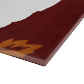 Eekhoorn glazen snijplank (Hoek)