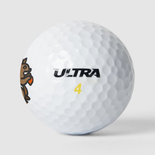 eekhoorn golfballen (Logo)