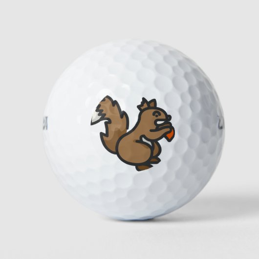 eekhoorn golfballen (Voorkant)