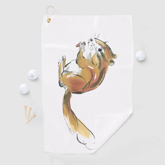 eekhoorn golfhanddoek (Insitu)