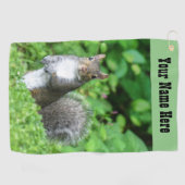 eekhoorn golfhanddoek (Horizontaal)