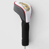 Eekhoorn Golfheadcover (Schuin)