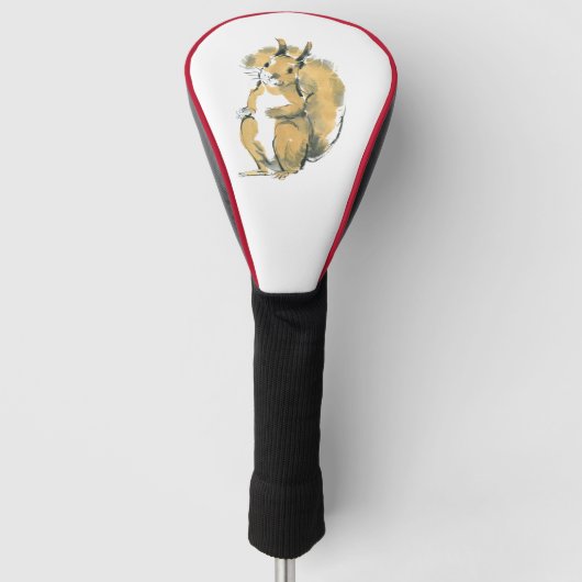 Eekhoorn Golfheadcover (Voorkant)