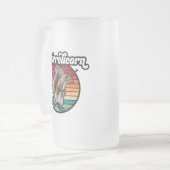 Eekhoorn - grappige,  eekhoorn eenhoorn matglas bierpul (Voorkant links)