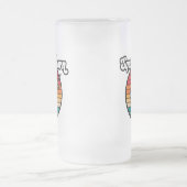 Eekhoorn - grappige,  eekhoorn eenhoorn matglas bierpul (Center)