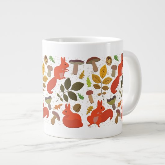 eekhoorn grote koffiekop (Voorkant rechts)