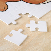 Eekhoorn Handbal speler Handbal Legpuzzel (Zijkant)