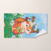eekhoorn handdoek (Handdoek)