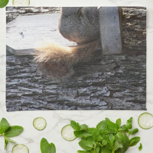 Eekhoorn Handdoeken (Gevouwen)