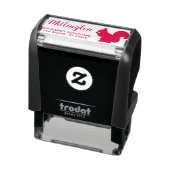 eekhoorn | Handgeschreven naam & retouradres Zelfinktende Stempel (Product)