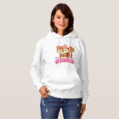 Eekhoorn Happy Easter Women Hoodie (Voorkant volledig)
