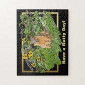 Eekhoorn heeft een voedingsdag legpuzzel (Verticaal)