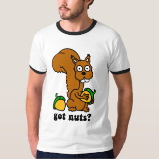eekhoorn heeft noten t-shirt