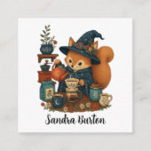 Eekhoorn Heks Coffee Brouwerij Informatiekaartje (Voorkant)