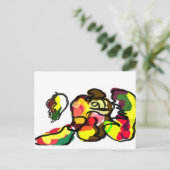 Eekhoorn Herfst mooi Briefkaart (Staand voorkant)
