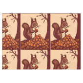 🐿️ Eekhoorn Herfst Tafelkleed (Voorkant (Horizontaal))