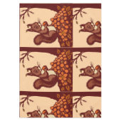 🐿️ Eekhoorn Herfst Tafelkleed (Voorkant)