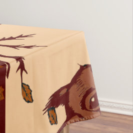🐿️ Eekhoorn Herfst Tafelkleed