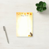 Eekhoorn & Herfstbladeren Dingen om te doen Post-it® Notes (Kantoor)