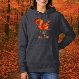 Eekhoorn - hout - noten voor jou hoodie