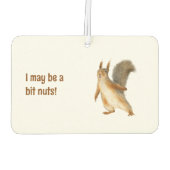 Eekhoorn I is misschien een beetje gek aangepaste Luchtverfrisser (Achterkant)