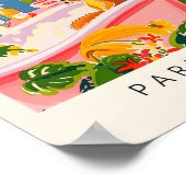 Eekhoorn in bad Grappig Poster, Badkamerinrichting Poster (Hoek)