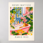 Eekhoorn in bad Grappig Poster, Badkamerinrichting Poster (Voorkant)