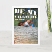 Eekhoorn in boom kaart (Voorkant)