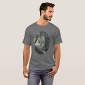 Eekhoorn in boomschilderkunst t-shirt (Voorkant volledig)
