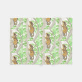 Eekhoorn in de appelboom fleece deken (Voorkant (Horizontaal))