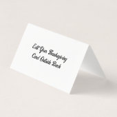 Eekhoorn in de herfst, Happy Thanksgiving! Kaart (Achterkant)